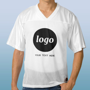 Einfaches Logo mit Textwerbung Männer Football Trikot