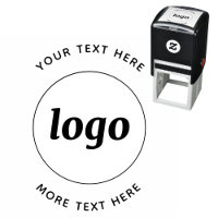 Einfaches Logo mit Textwerbung