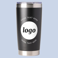 Einfaches Logo mit Textwerbung