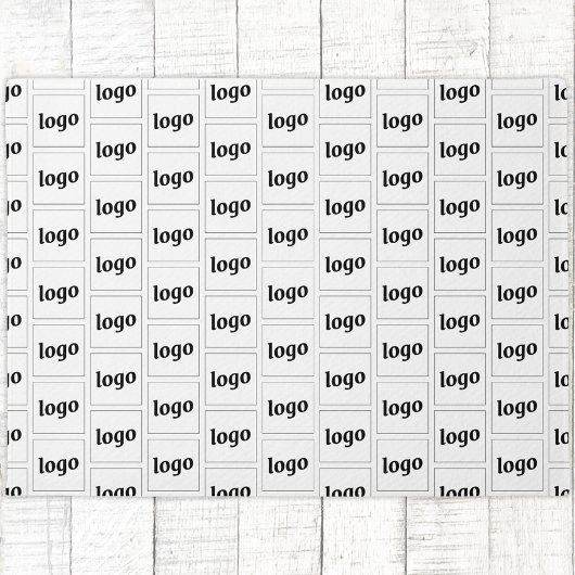 Einfaches Logo-Muster für Werbeaktionen Fußmatte