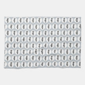 Einfaches Logo-Muster für Werbeaktionen Geschirrtuch (Horizontal)