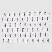 Einfaches Logo-Muster für Werbeaktionen Golfhandtuch (Horizontal)