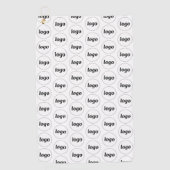 Einfaches Logo-Muster für Werbeaktionen Golfhandtuch (Vorderseite)