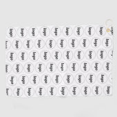 Einfaches Logo-Muster für Werbeaktionen Golfhandtuch (Horizontal)