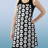 Einfaches Logo-Muster Schürze