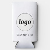 Einfaches Logo-Text-WerbeBranding Selters Dosenkühler (Vorderseite)