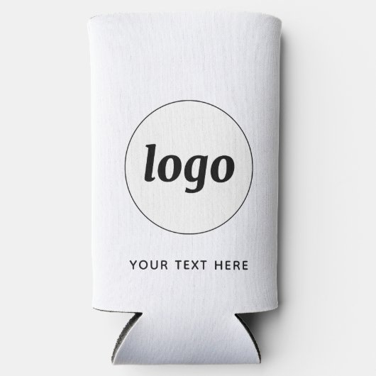 Einfaches Logo-Text-WerbeBranding Selters Dosenkühler (Vorderseite)