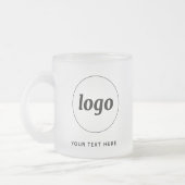 Einfaches Logo und Text Geschäft Mattglastasse (Links)