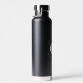 Einfaches Logo- und Text-Geschäftsbranding-Design Trinkflasche (Rechts)