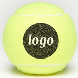 Einfaches Logo-WerbeBranding Tennisbälle<br><div class="desc">Fügen Sie diesem Design Ihr eigenes Logo hinzu. Minimalistisch und beruflich. Ideal für Mitarbeiter und Mitarbeiter,  Corporate Sport und Teamevents oder als Werbegeschenk für Ihre Kunden und Kunden auf Messen,  Vorführungen und Events.</div>