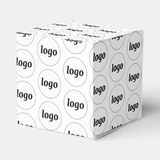 Einfaches Logo-Werbegeschenk Geschenkschachtel (Rückseite)