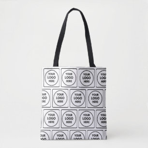 Einfaches Logomuster Geschäft Promotional Branding Tasche