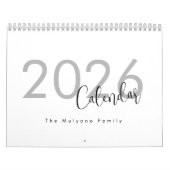 Einfaches Luxus-Design-Kalender Kalender (Titelbild)