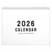 Einfaches Luxus-Design-Kalender Kalender (Titelbild)