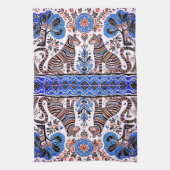 einfaches madhubanisches Gemälde Geschirrtuch (Vertikal)