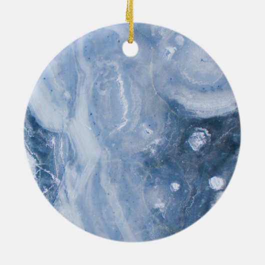 einfaches Marmor Keramik Ornament (Hinten)