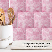 Einfaches Marmorrosa Fliese