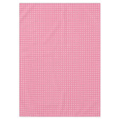 einfaches, massives rosa Muster, kleiner Fluss Tischdecke (Vorderseite)