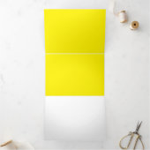 einfaches Massivfarbenprächtiges Kissen Dreifach Gefaltete Urlaubskarte (Innenseite)