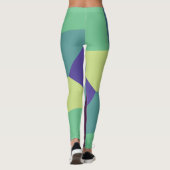 Einfaches mathematisches Spulen Leggings (Rückseite)