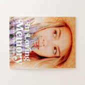 Einfaches Memorial für benutzerdefiniertes Foto in Puzzle (Horizontal)