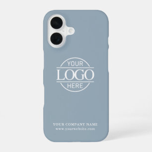 Einfaches Minimal Custom Business Company Logo iPhone 16 Hülle