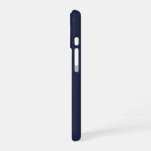 Einfaches Minimal Custom Business Firmenlogo iPhone 16 Hülle (Linke Seite)