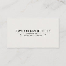 Einfaches Minimal Designer Modern