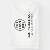Einfaches Minimal-Logo-Branding Banner (Vertikal)