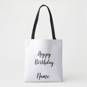 einfaches minimales Alles Gute zum Geburtstag Füge Tasche