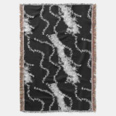 einfaches minimales Design Ihres Logo-Fleece-Decke Decke (Vorderseite Vertikal)