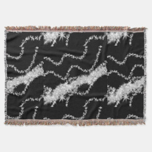 einfaches minimales Design Ihres Logo-Fleece-Decke Decke