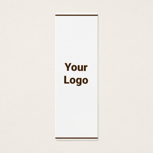 Einfaches, minimales und individuelles Logo (Vorderseite)