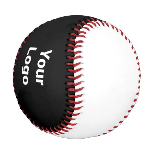 Einfaches, minimales und individuelles Logo Baseball (Schrägansicht)