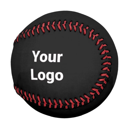 Einfaches, minimales und individuelles Logo Baseball (Rückseite Links)