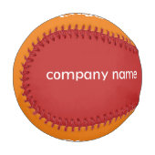 Einfaches, minimales und individuelles Logo Baseball (Vorderseite Links)