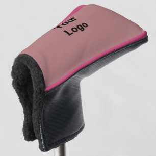 Einfaches, minimales und individuelles Logo Golf Headcover