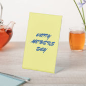 Einfaches, minimales und individuelles Logo Sockelschild (In SItu)