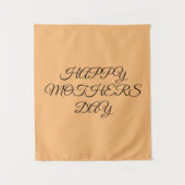 Einfaches, minimales und individuelles Logo Wandteppich (Vorderseite)