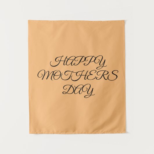 Einfaches, minimales und individuelles Logo Wandteppich (Vorderseite)