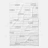Einfaches, minimales und modernes Linienbild Geschirrtuch (Vertikal)