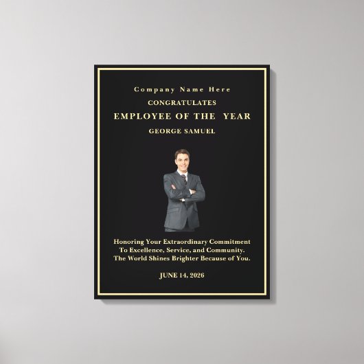 Einfaches Minimalistisches Bild Schwarz-weiß Leinwanddruck (Vorderseite)