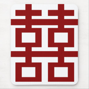 Einfaches Minimalistisches doppeltes Mousepad