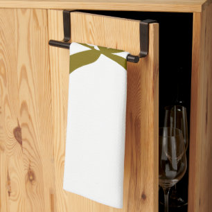 Einfaches minimalistisches elegantes benutzerdefin geschirrtuch
