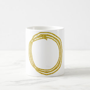 Einfaches minimalistisches elegantes benutzerdefin kaffeetasse