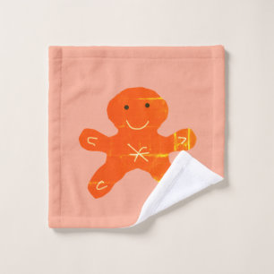 Einfaches minimalistisches elegantes benutzerdefin waschlappen