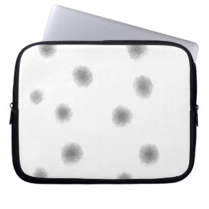 Einfaches minimalistisches elegantes individuelles laptopschutzhülle