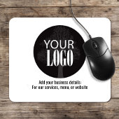 Einfaches Minimalistisches Firmenlogo Mousepad