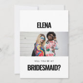 Einfaches minimalistisches Foto (Vorderseite)