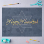 Einfaches Minimalistisches Glück Hanukkah Seidenpapier (Basteln)